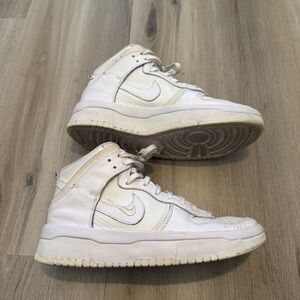 White High-Top Sneakers